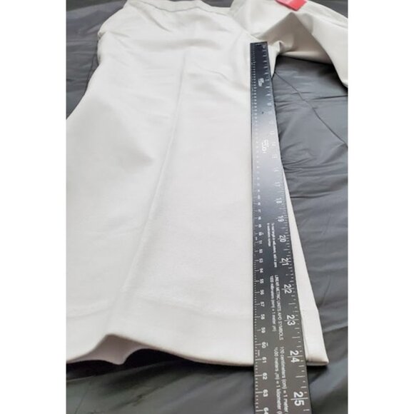 NWT SPANX Hi-Rise Smoothing Shapewear Kick Flare Pants Opaque White Size L - Picture 10 of 14